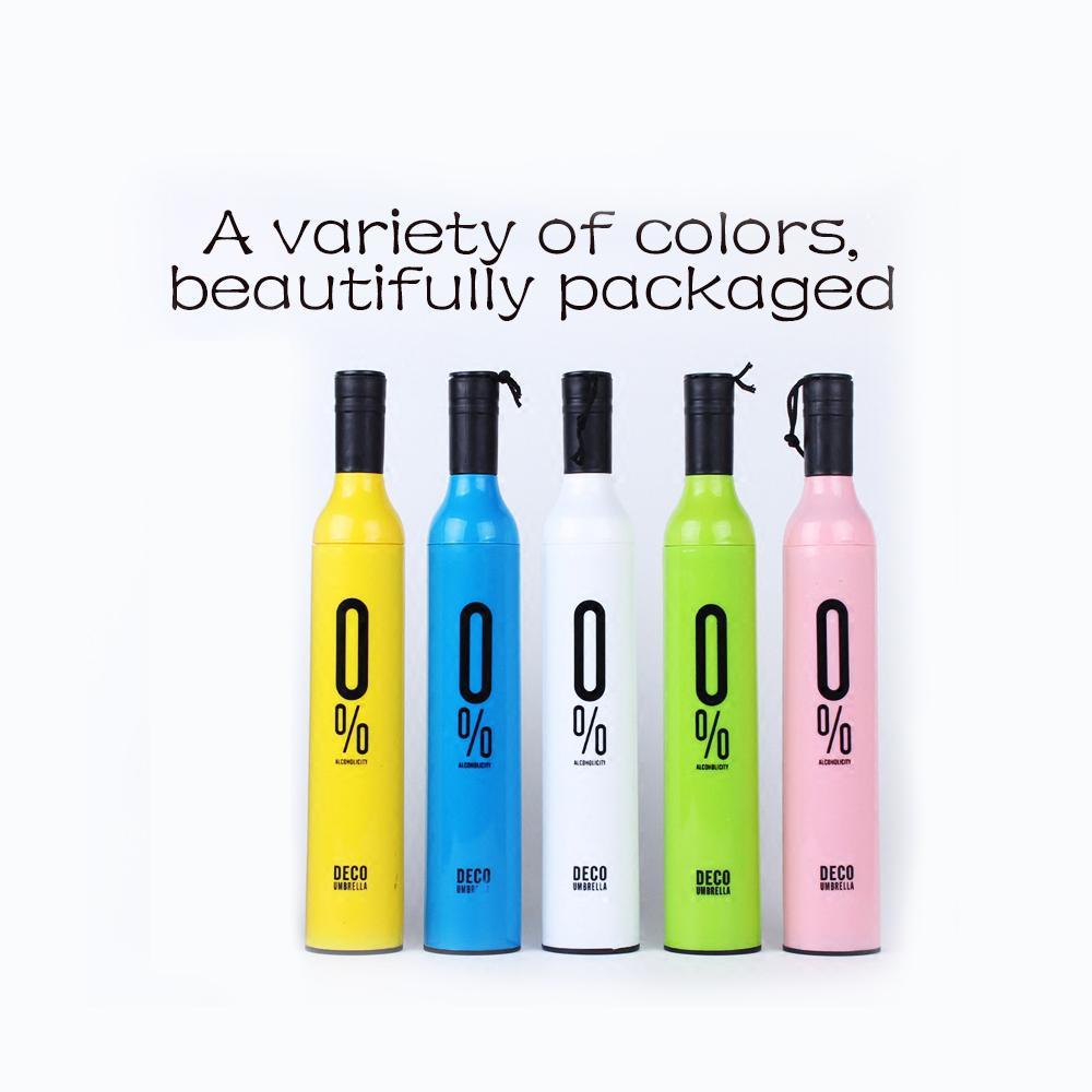 Pocket Folding Wine Bottle Umbrella Pocket Folding Wine Bottle Umbrella